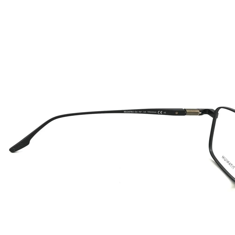 Safilo Eyeglasses Frames REGISTRO 04 PJP Matte Black Titanium 55-17-145